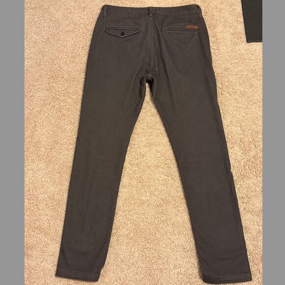 Hiroshi Kato The Axe Slim Denit Chino - Gray Brown 32x32 - Picture 2 of 3